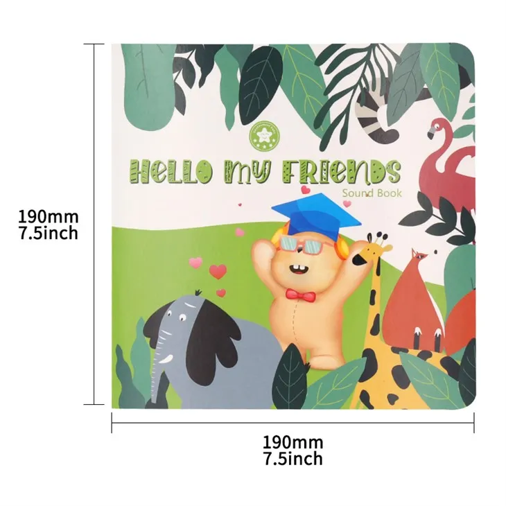 Low Cost Wonderful Baby Educational Sound Book