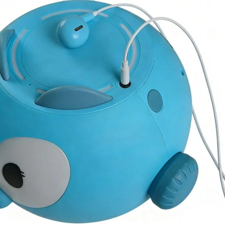Safe Durable Rechargeable Travel Car Home Bedtime Educational Learning Early Developmental Sensory Interactive Handsfree Standalone Local Bluetooth Speaker Nightlight Recordable NFC Player For Kids high quality